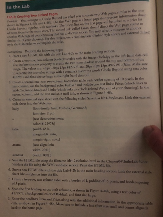 link names. That is, the name "More Clocks" in figures I provided