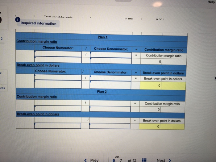 product required $112,000 of fixed manufacturing costs and $172,000 of fixed selling