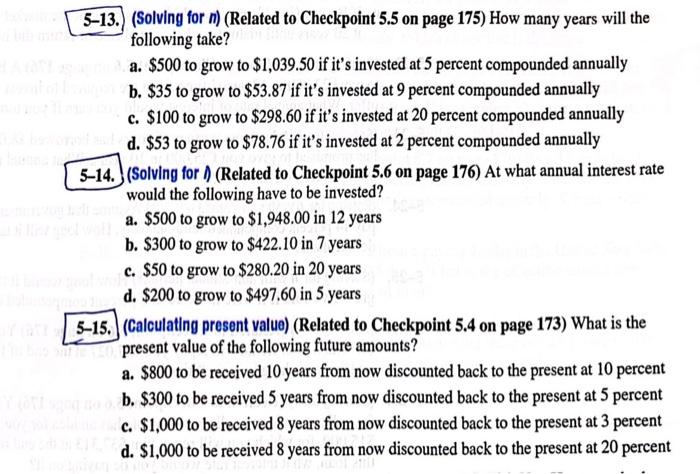 exercises online 6-1. (Caloulating the future value of an ordinary annulty) Calculate