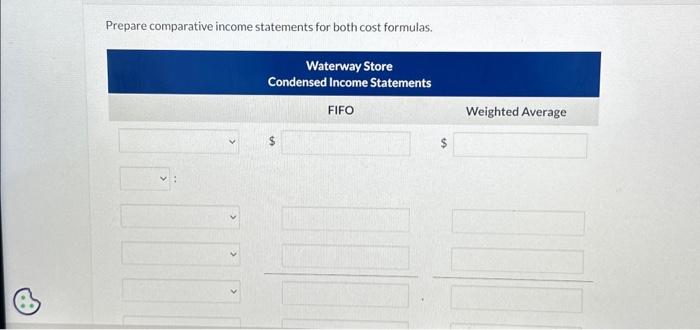 Last year they reported the following results: Prepare comparative income statements for