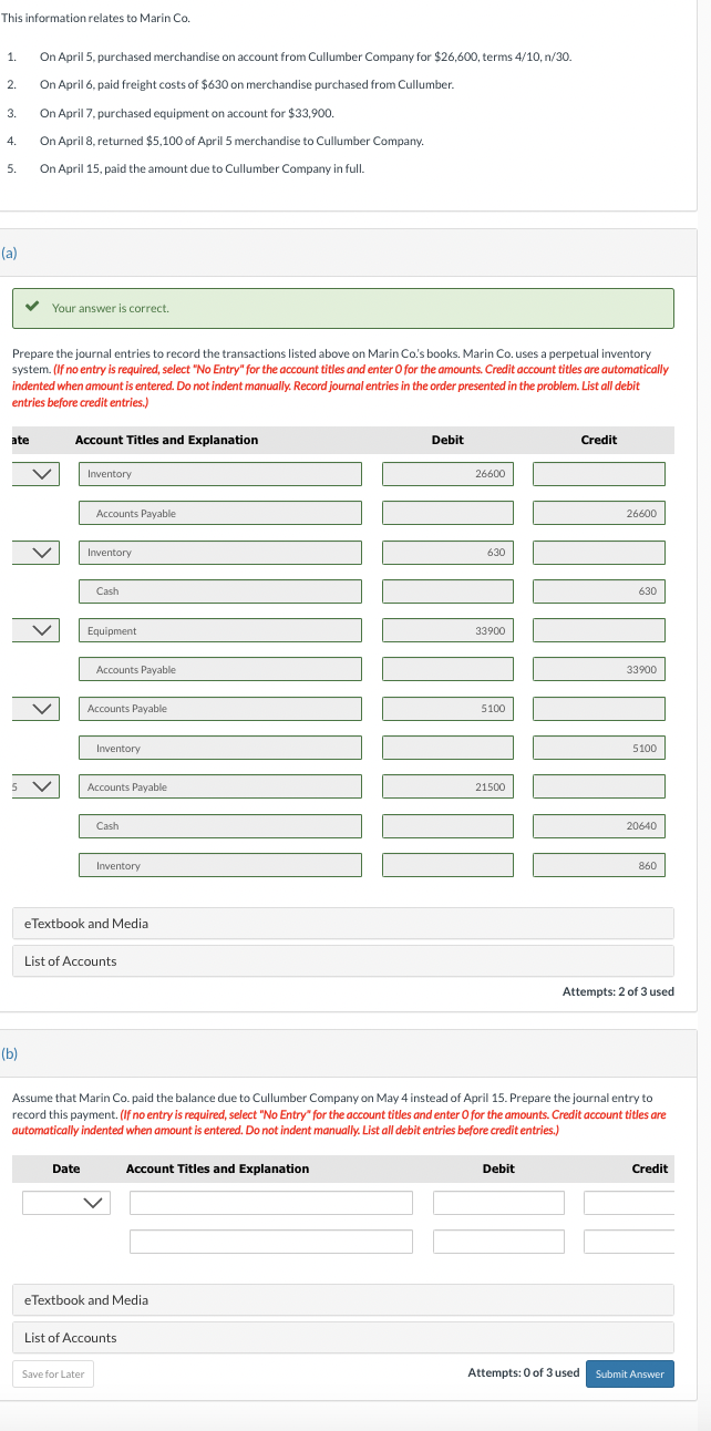 help with part B This information relates to Marin Co. 1. On