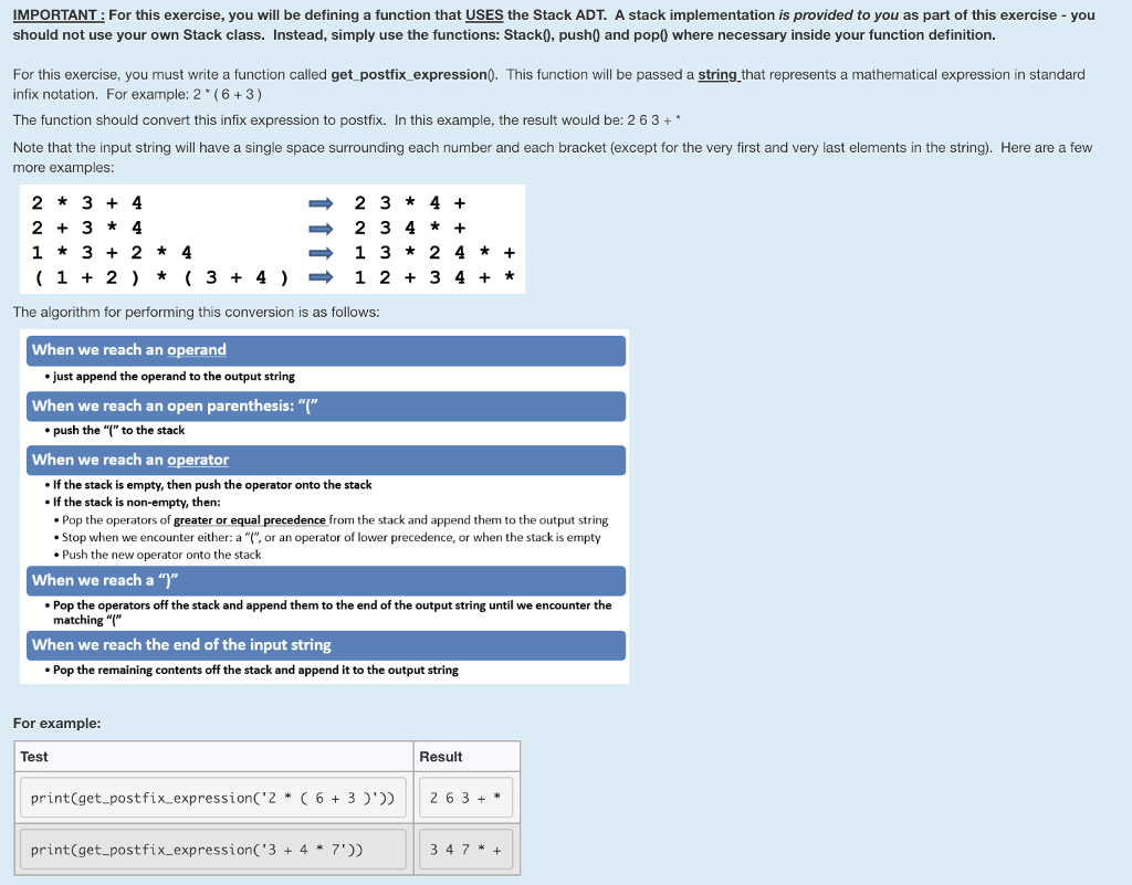 In Python IMPORTANT: For this exercise, you will be defining a function
