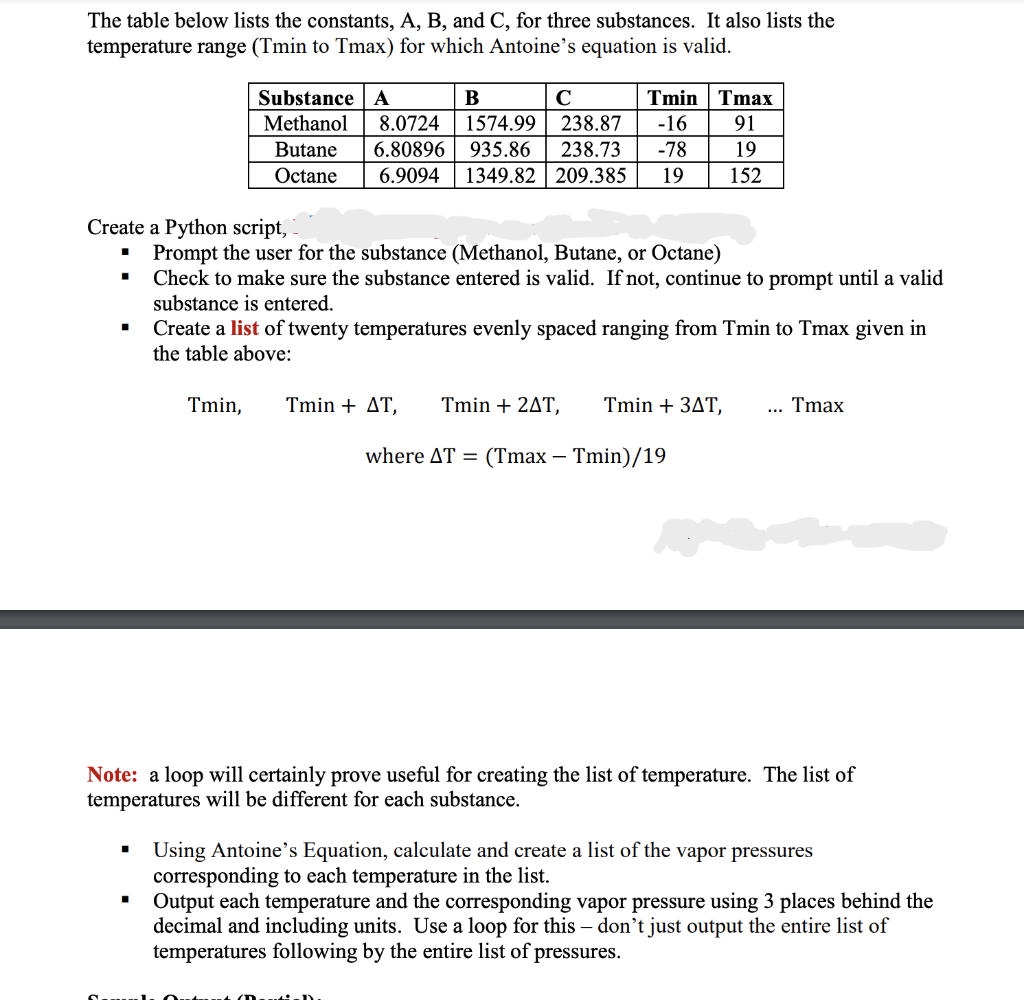 that: - Has one input argument: a list of numerical values of