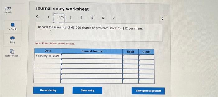 equity transactions and prepare the stockholders' equity section (LO10-2, 103,104,105,107) [The following