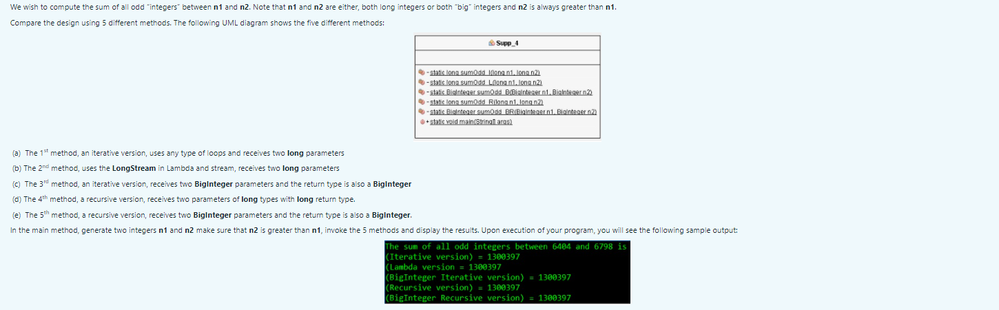 pls advise some code We wish to compute the sum of all