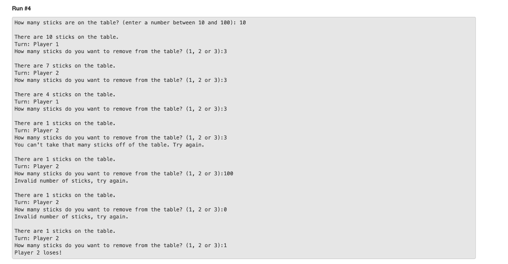 assignment you will be creating an interface for two humans to play