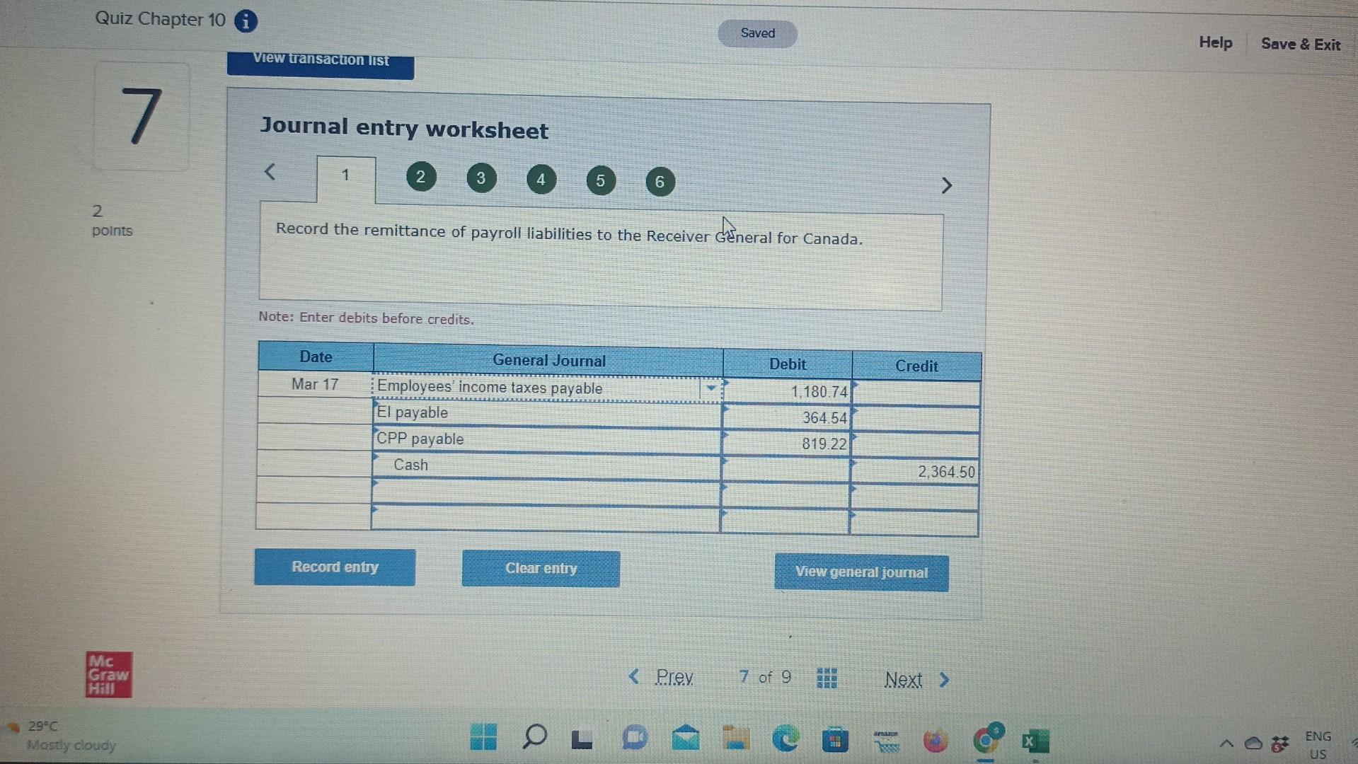 each of whom has been employed since January 1 , earns $3,050