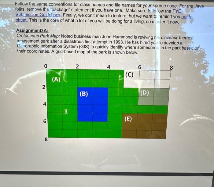 C# with screen shot please Follow the same conventions for class names