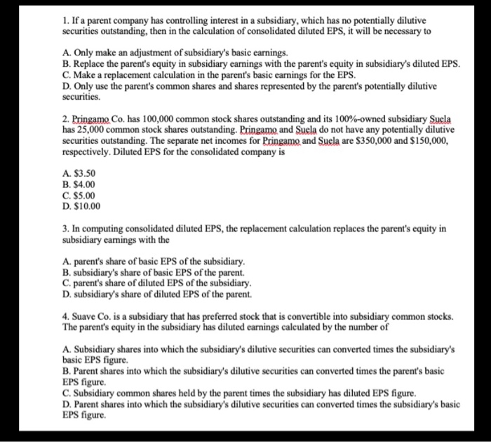 please show me step by step the proceess! 1. If a parent