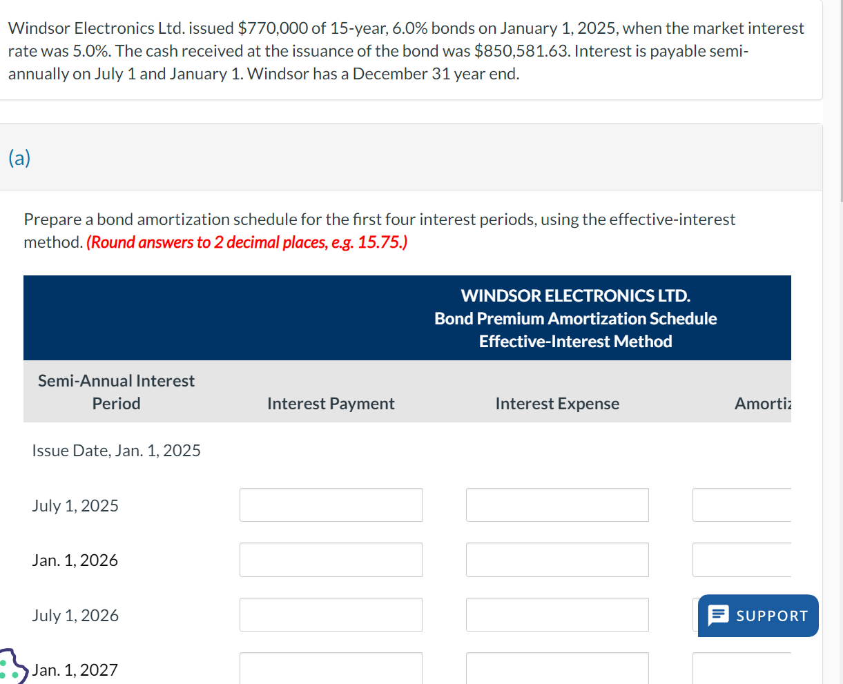 Amortization Schedule Effective-Interest Method Interest Expense Amortization 38,500 38,500 38,500 Windsor Electronics