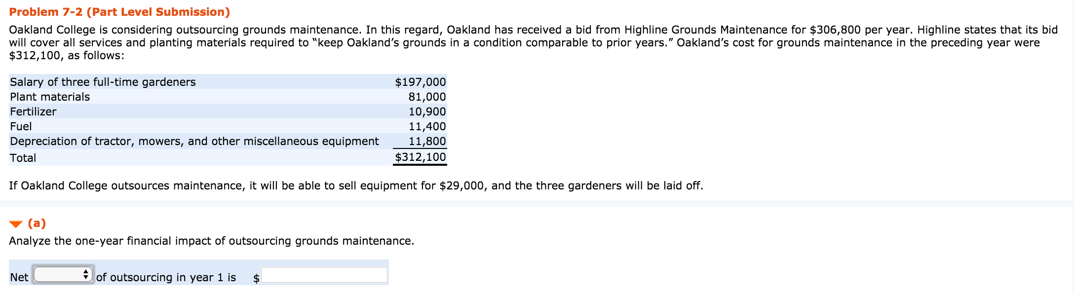 in year 1? (Question above) 3. 4. 4b What is the incremental