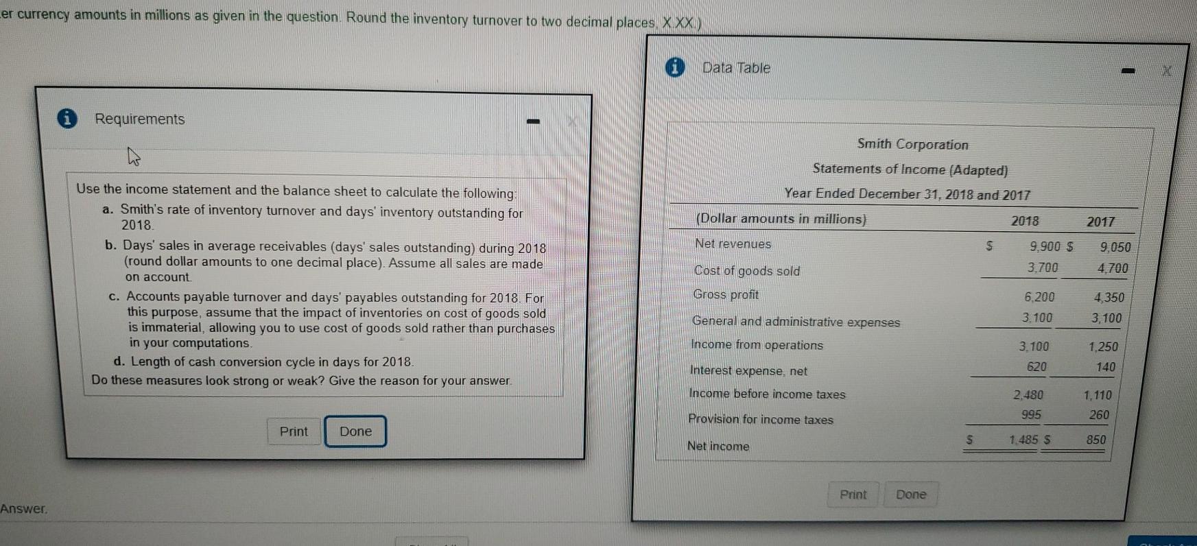 (Click the icon to view the assets section of the balance sheet)