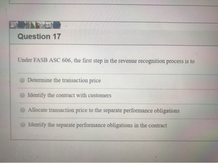 identified, what step should be completed next? A) The information needs to