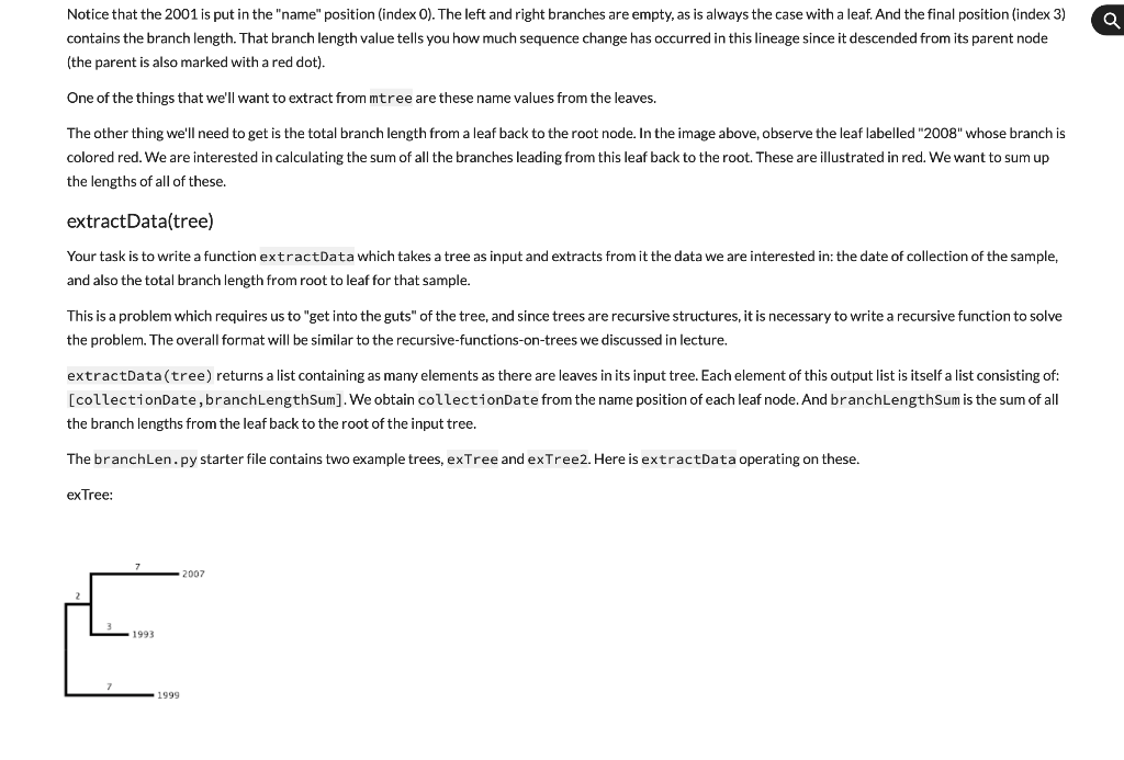 mtree into the environment, which is the HIV1 tree we will be