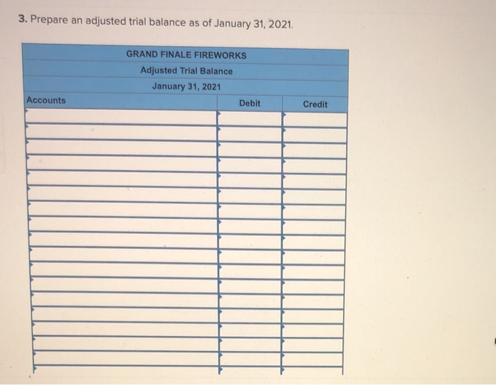 the following account balances: Recounts Cash Accounts Receivable Supplies Equipment Accumulated Depreciation