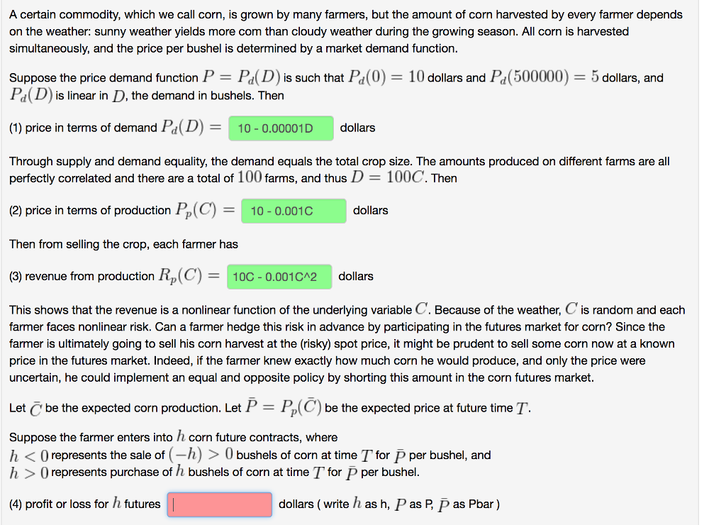 Please answer the red cells, not the green ones. A certain commodity,