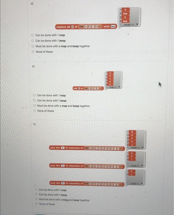 and convert them from commands to reporters so that they return new