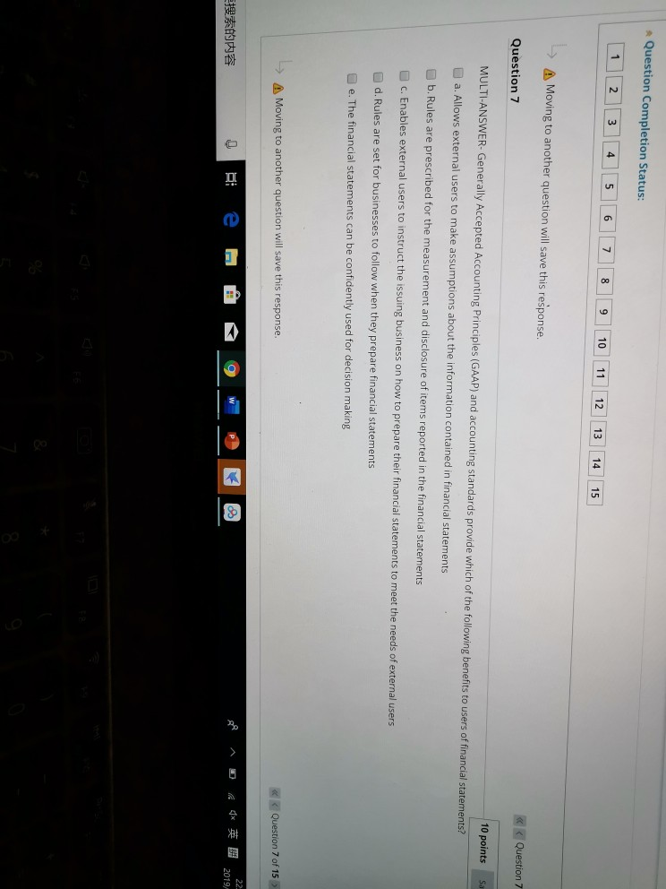 Question Completion Status: 1 2 3 4 5 6 7 8