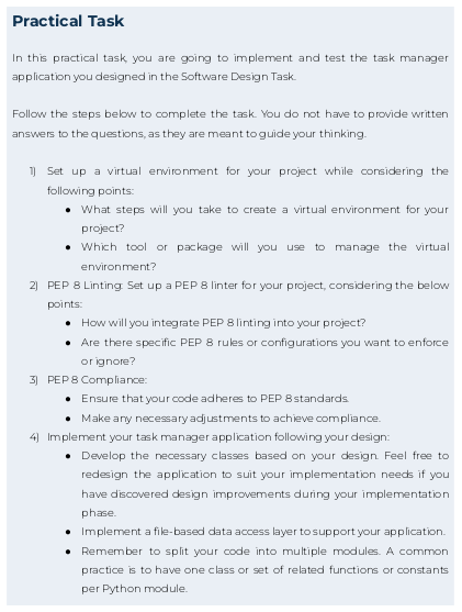  5] Write unit tests: Identify at least five use cases based