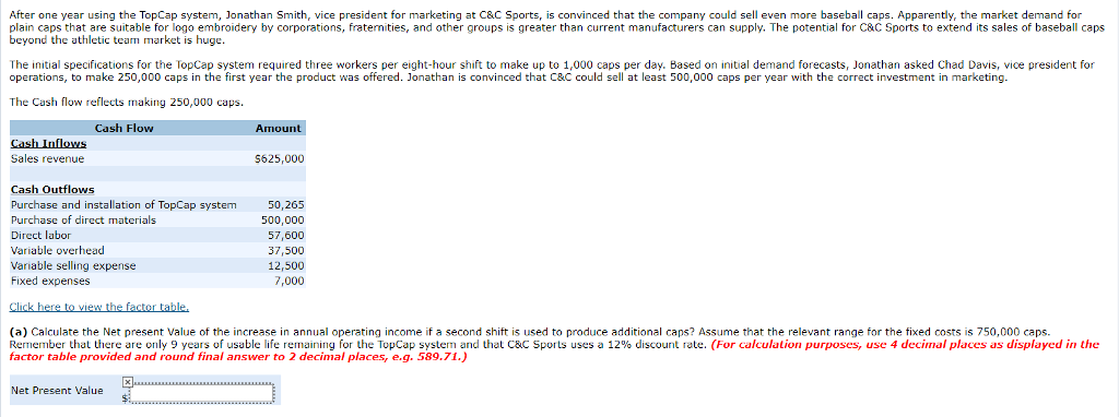 After one year using the TopCap system, Jonathan Smith, vice president