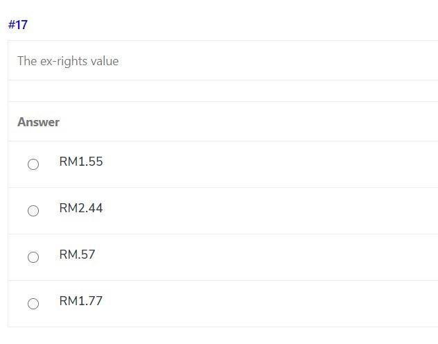 50 milion new shares at a subscription price of RM10 per shite,