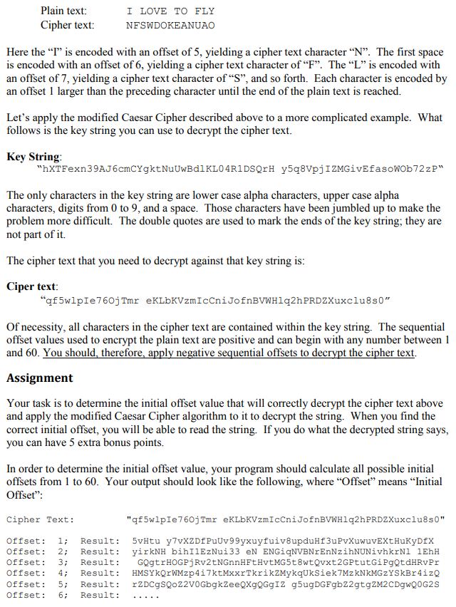 techniques. It is a type of substitution cipher in which each letter