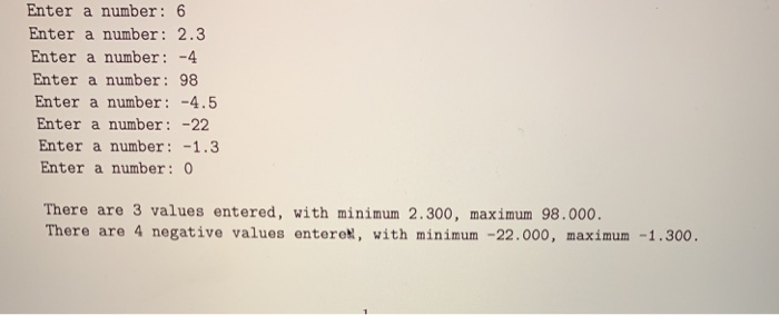 and 6.78 are acceptable The user can enter numbers with or without