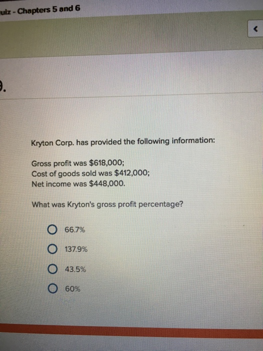  ulz - Chapters 5 and 6 Kryton Corp. has provided the