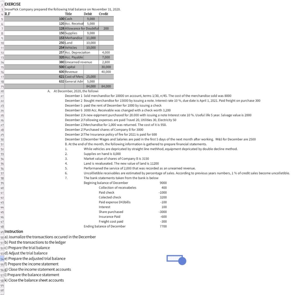 5 7 8 23 26 25 29 31 2 EXERCISE 3