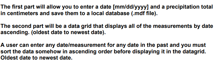 Fix the C# windows from application ClassMeasurements.cs: using System; using System.Collections.Generic; using