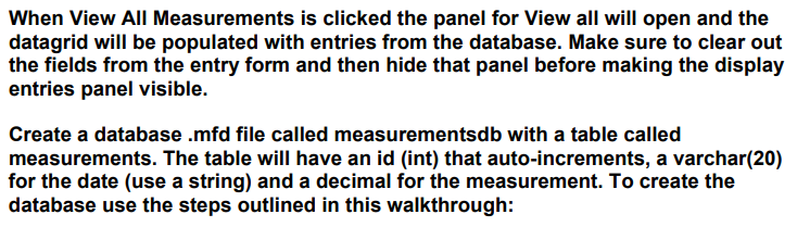 ClassMeasurement(String precipDate, Decimal precipAmount) { PrecipDate = precipDate; PrecipAmount = precipAmount; }