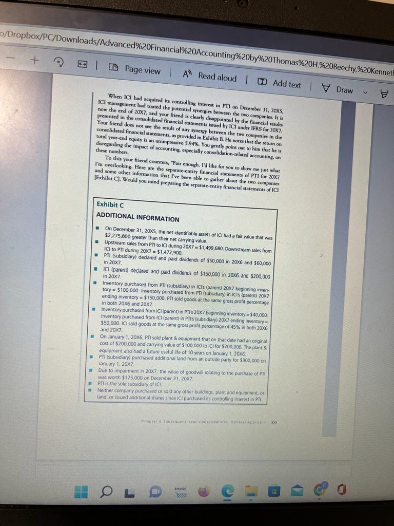 and management's accounting choices in preparing the company's consolidated statements. Given your