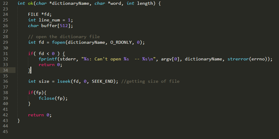 C - Program I need help writting a function in C that