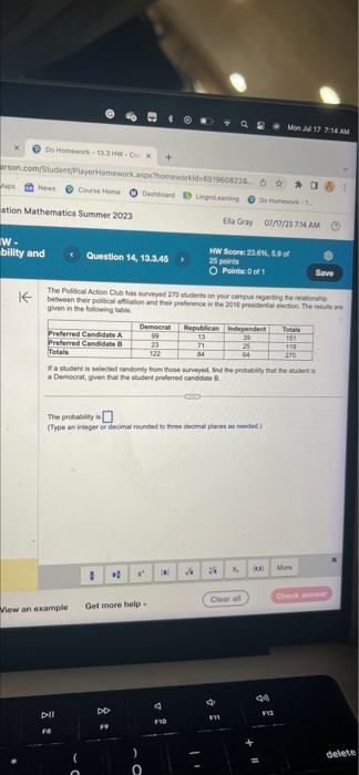  X Maps Do Homework - 13.3 HW - Con X arson.com/Student/PlayerHomework.aspx?homeworkId=651960823&...