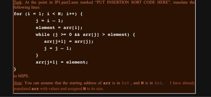  translate to MIPS then from MIPS to BINARY example: Task: At