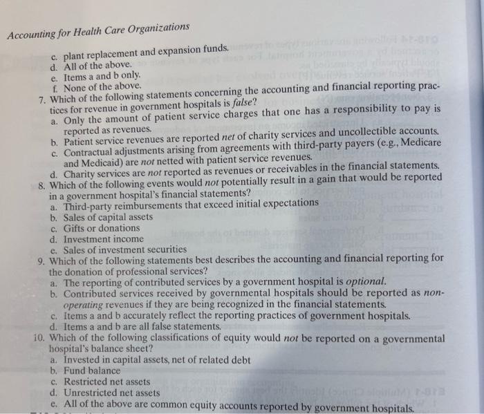 thanks! E18-1 (Multiple Choice) Identify the best answer for each of the