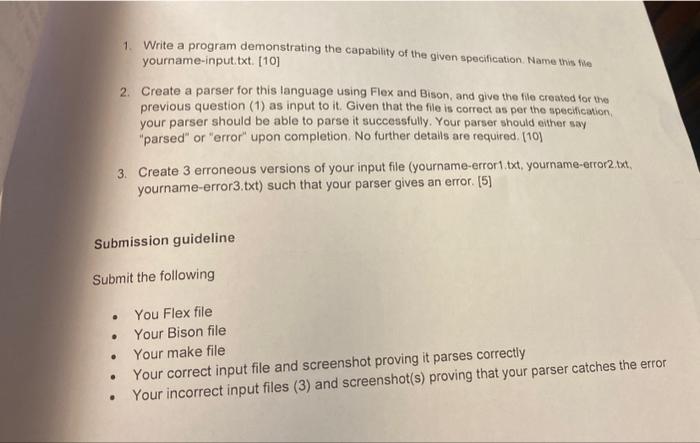 Stmt Iist Stmt | Stmt_list ; Stmt Stmt Variable assignop Expression Variable