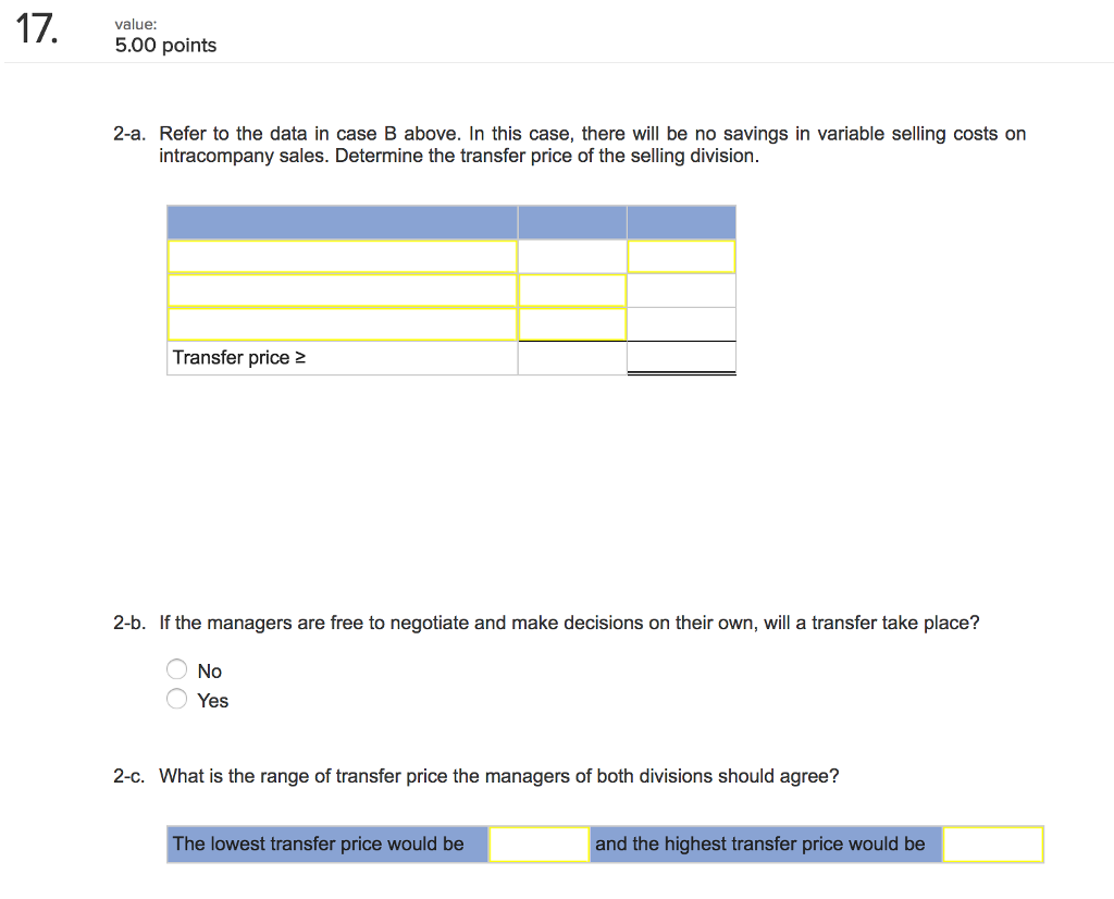 5) What is the turnover related to this years investment opportunity? (decimal)