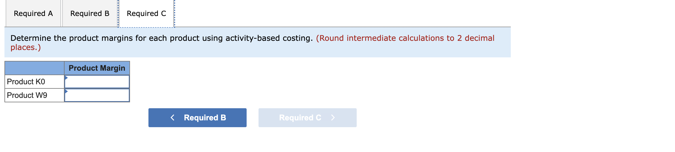 assigned to products based on machine-hours (MHs) and costs in the Setting
