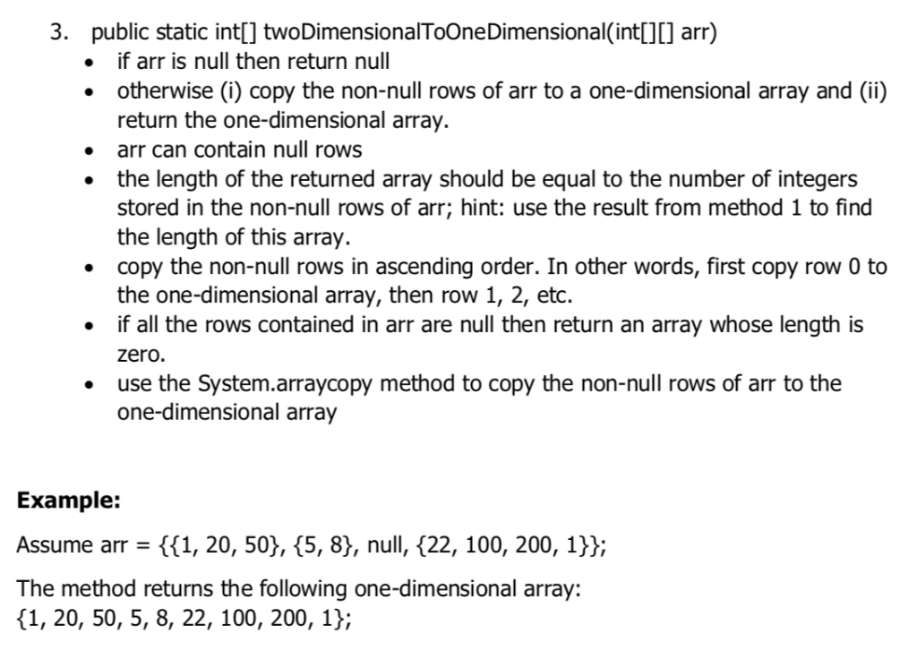 Hello, I need help writing this Java class which has to do