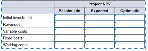 magnoosium mine: Range Pessimistic Optimistic Initial investment + 40 % 20 %