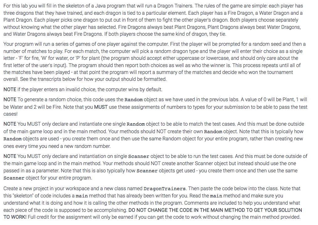  /** * YOUR DESCRIPTION OF THIS PROGRAM HERE * @author YOUR