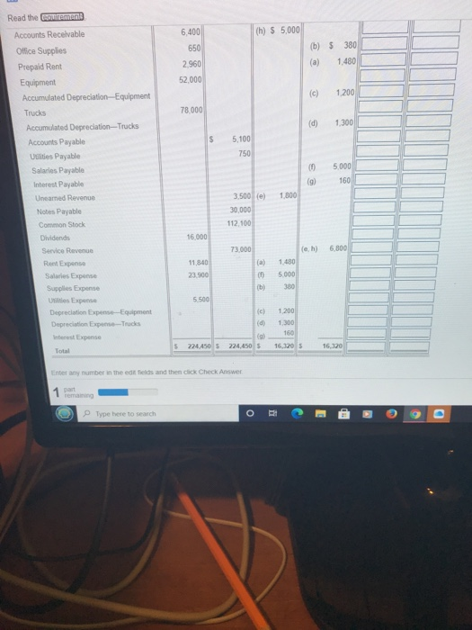 000 (c) 1.200 78.000 1300 6 Cash 7 Accounts Receivable 8 Office