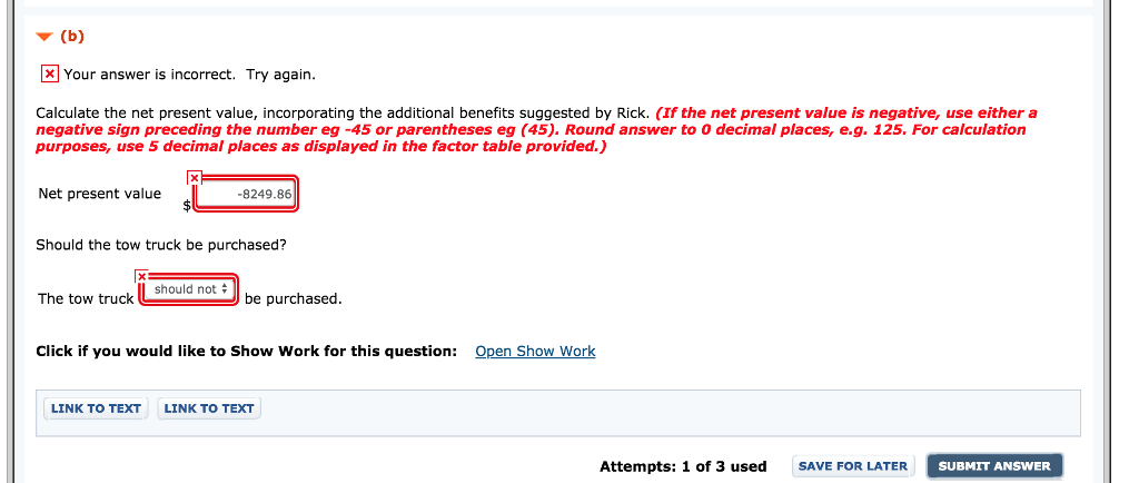 garage doesn't currently have a tow truck, and the $60,030 price tag