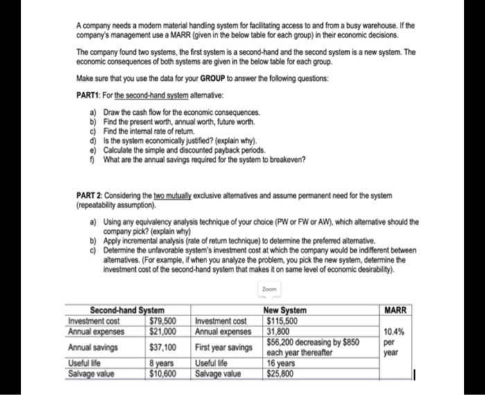 Required, part 2 section c, best solved through excel please include method