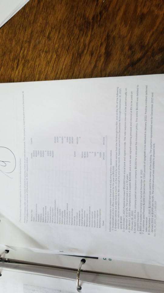  I need help with the Income statement and Balance sheet. 9