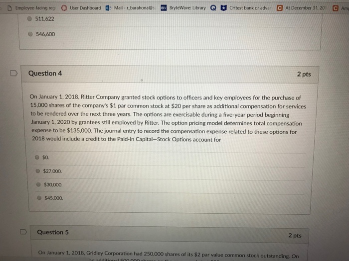 Q e At December 31, 201 D Employee facing reg 511,622
