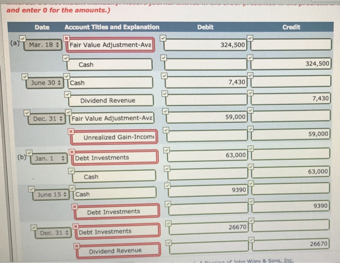 are two independent situations. (a) Gambino Cosmetics acquired 10% of 295.000 shares