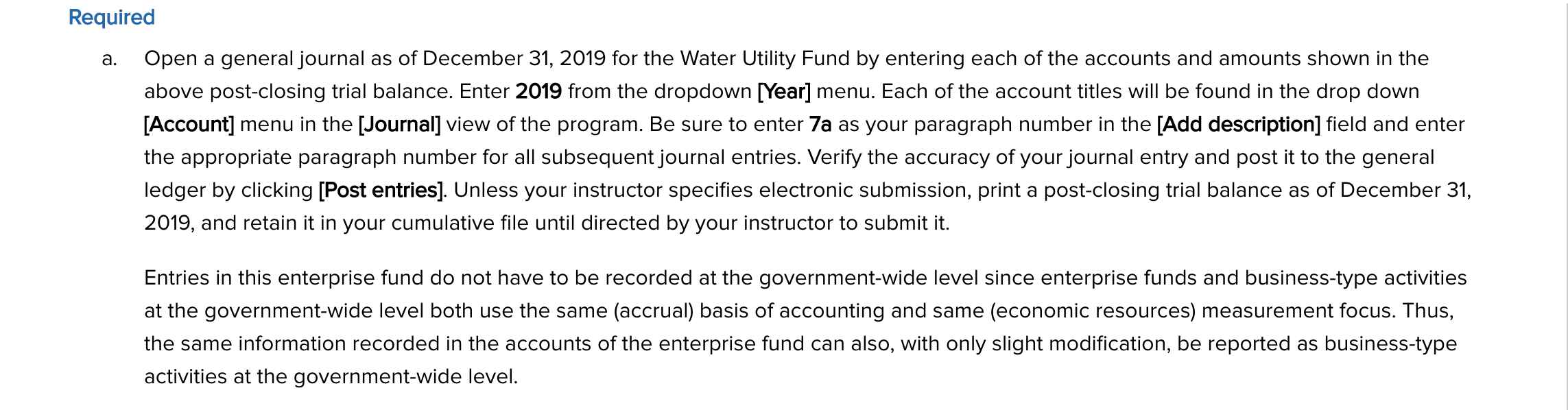 as you would like though.) Chapter 7 Recording Transactions Affecting the Enterprise