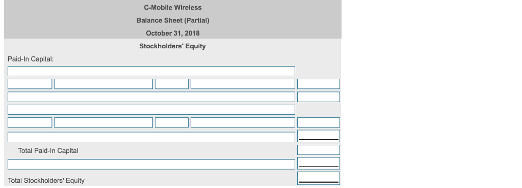 month, C-Mobile completed the following transactions: a (Click the icon to view